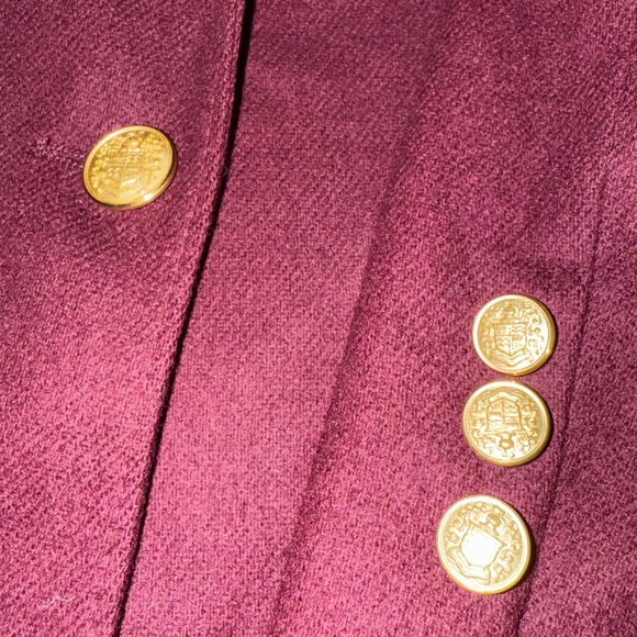 Vintage Hyde Point 100% wool blazer size 8-10 - Picture 9 of 16